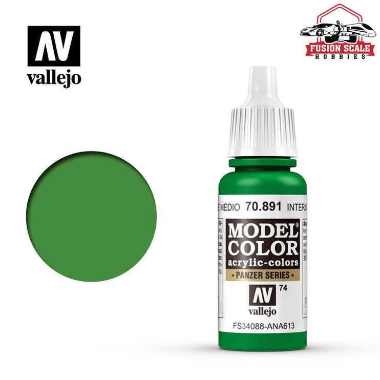 Vallejo Model Color Intermediate Green VLJ70891