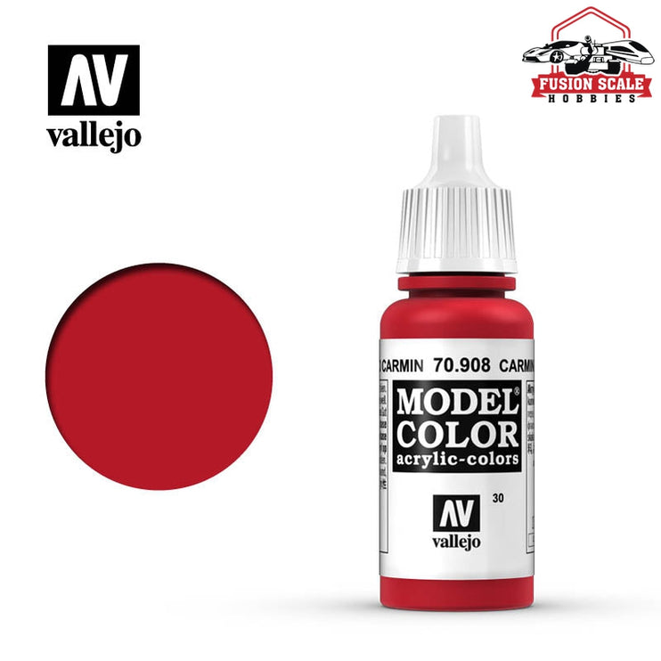 Vallejo Model Color Carmine Red VLJ70908