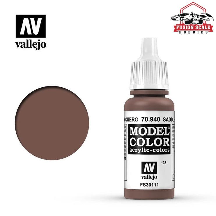 Vallejo Model Color Saddle Brown VLJ70940