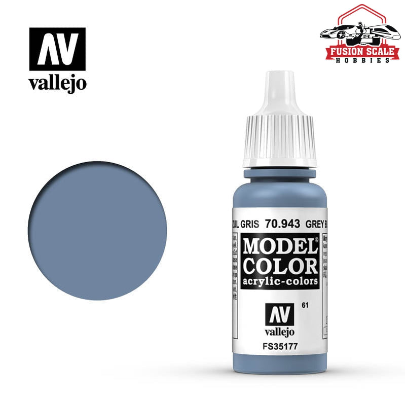 Vallejo Model Color Grey Blue VLJ70943