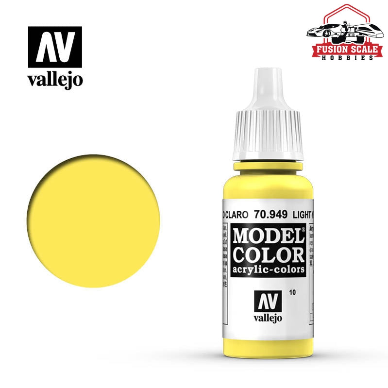 Vallejo Model Color Light Yellow VLJ70949