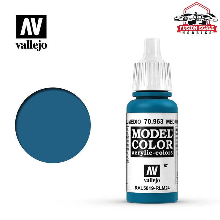 Vallejo Model Color Medium Blue VLJ70963