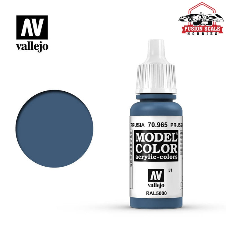 Vallejo Model Color Purussian Blue VLJ70965