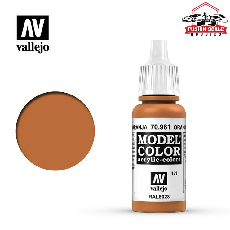 Vallejo Model Color Orange Brown VLJ70981