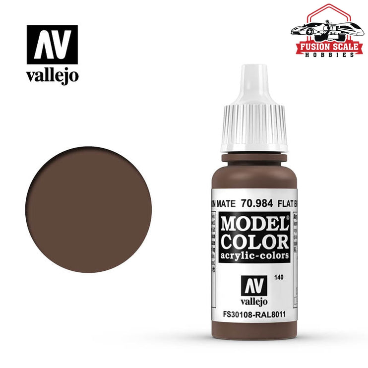 Vallejo Model Color Flat Brown VLJ70984