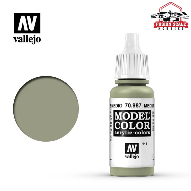 Vallejo Model Color Medium grey 111 VLJ70987