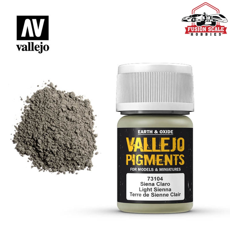 Vallejo Pigment Light Sienna VLJ73104