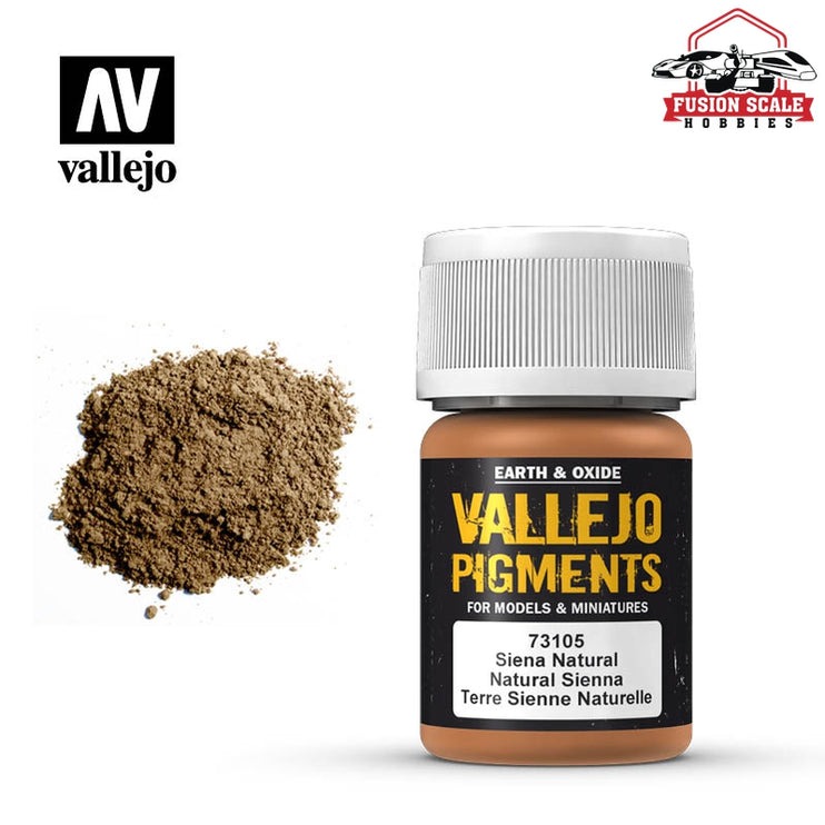 Vallejo Pigment Natural Sienna VLJ73105