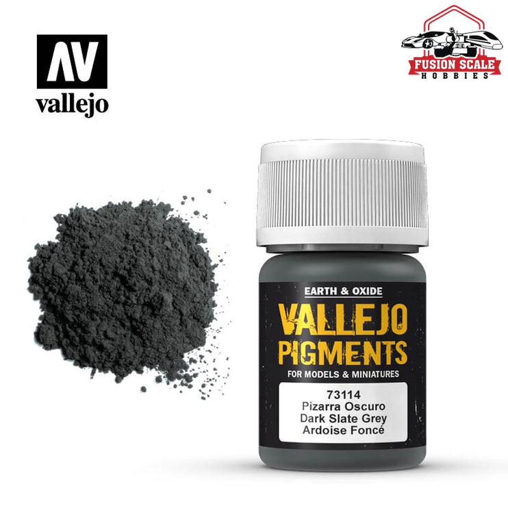 Vallejo Pigment Dark Slate Grey VLJ73114