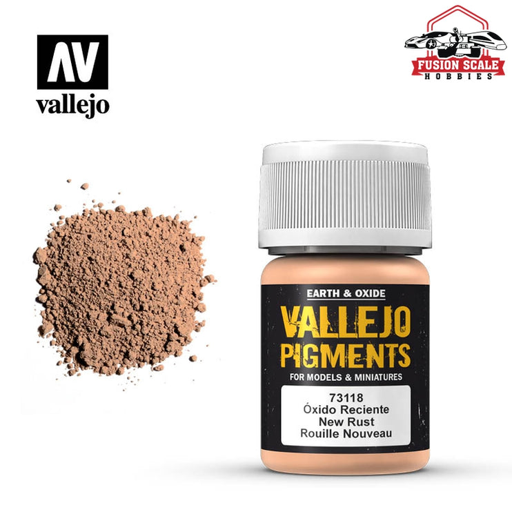 Vallejo Pigment Fresh Rust VLJ73118