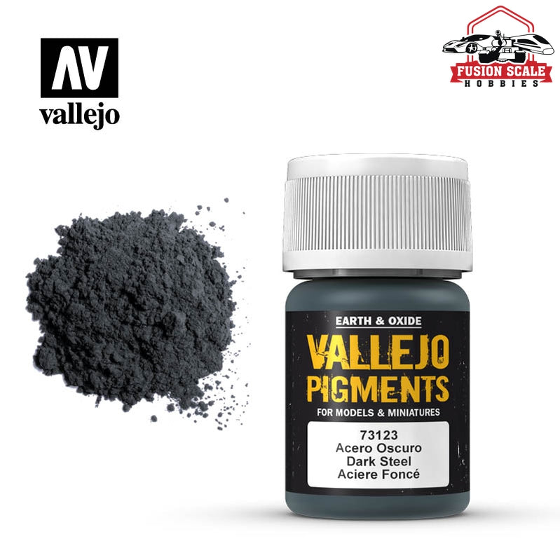 Vallejo Pigment Dark Steel VLJ73123