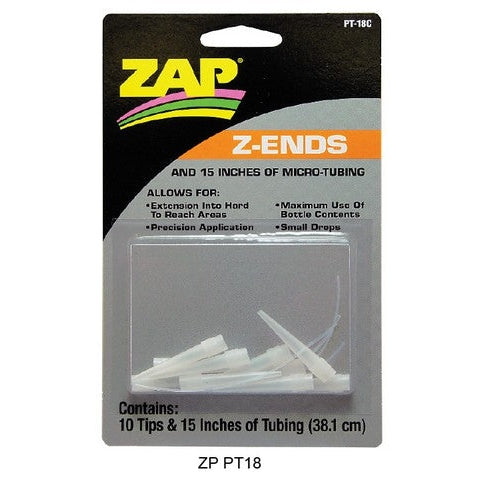 Zap Z-Ends & Teflon Tubing/12bx