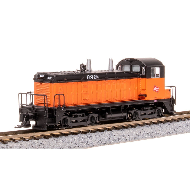 Broadway Limited N TR4A Diesel Milw.Rd. #692A/org&blk DC/DCC Sound