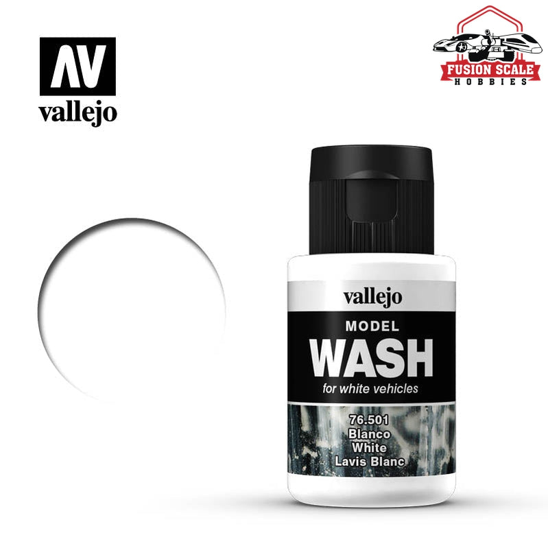 Vallejo Model Wash White 35ml Bottle VLJ76501
