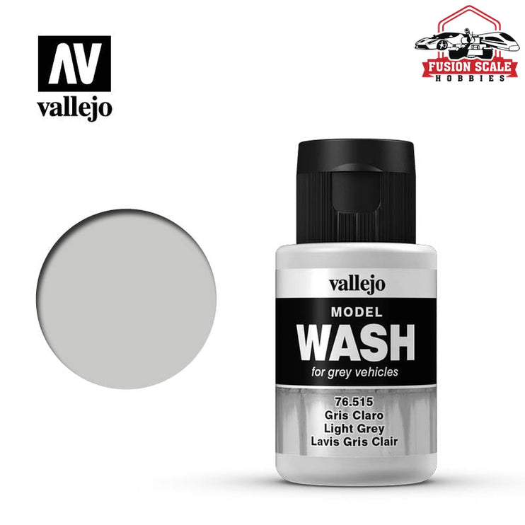 Vallejo Model Wash Light Grey 35ml Bottle VLJ76515