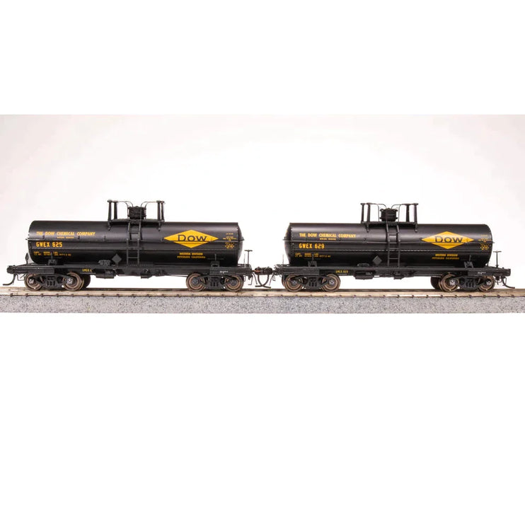 Broadway Limited HO 6000g Tank Car 2pk Dow Chemical