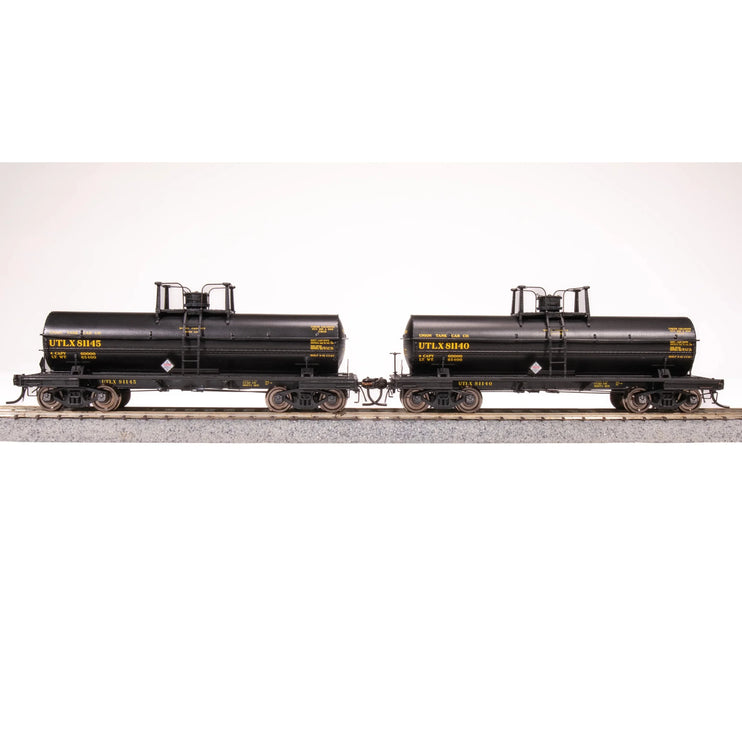 Broadway Limited HO 6000g Tank Car 2pk UTLS/blk