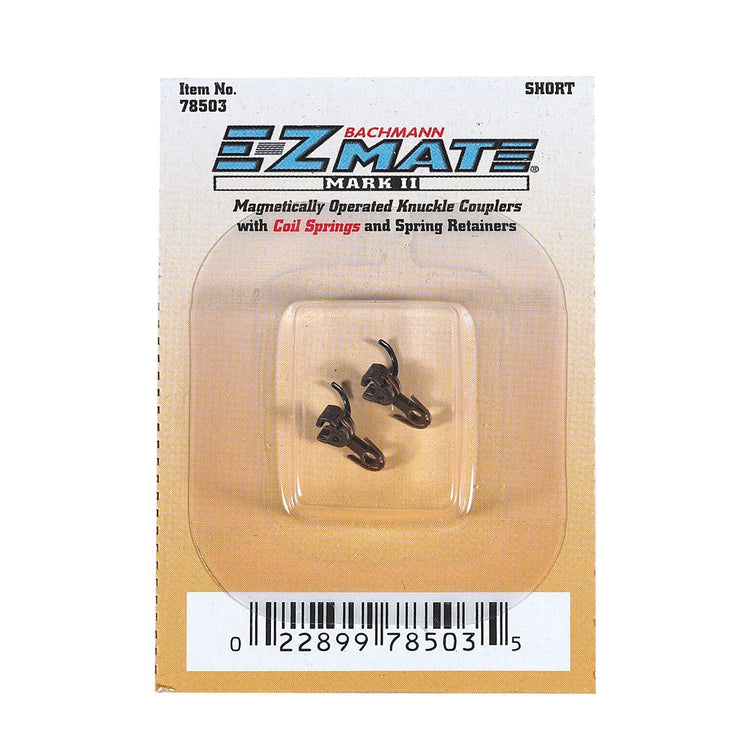 Bachmann N EZ Mate Mark II Magnetic Couplers/Short (12pr/cd)