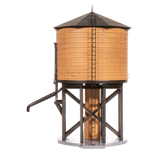 Broadway Limited 7910 Operating Water Tower w/ Sound, Weathered Brown, Unlettered, HO