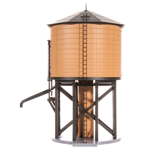 Broadway Limited 7911 Operating Water Tower w/ Sound, Non-weathered Brown, Unlettered, HO