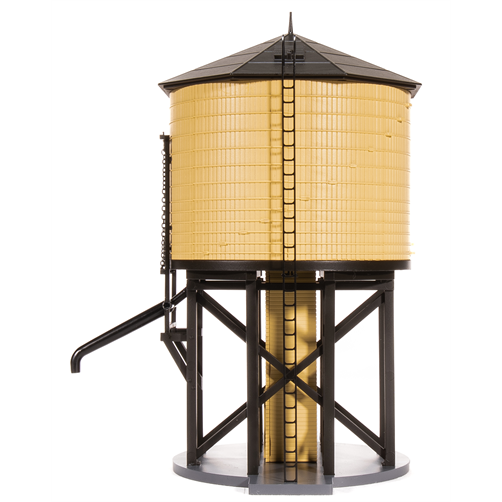 Broadway Limited 7913 Operating Water Tower w/ Sound, Non-weathered Yellow, Unlettered, HO