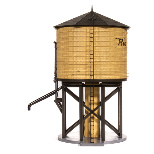 Broadway Limited 7917 Operating Water Tower w/ Sound, DRGW, Weathered, HO