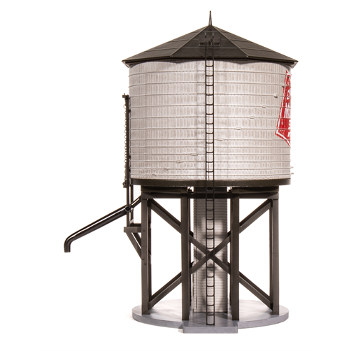 Broadway Limited 7919 Operating Water Tower w/ Sound, MILW, Weathered, HO