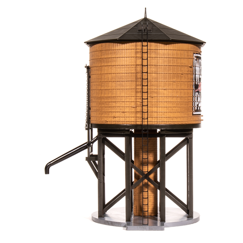 Broadway Limited 7925 Operating Water Tower w/ Sound, WP, Weathered, HO