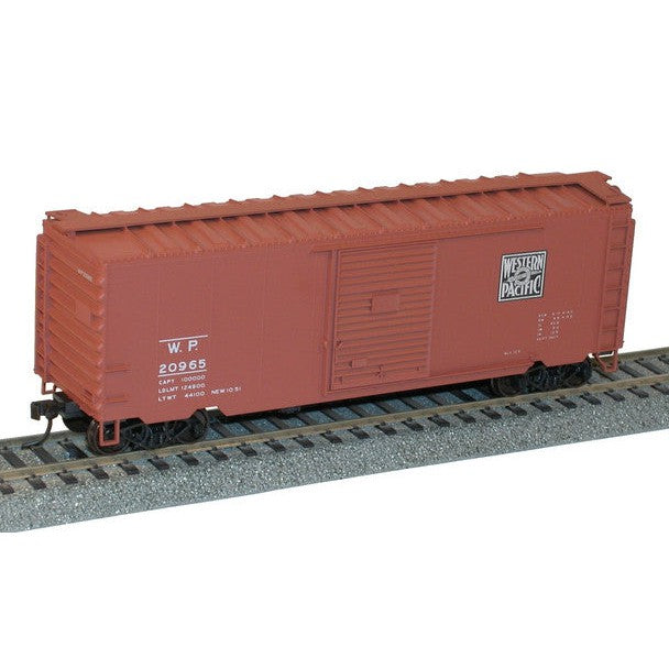 Accurail 80771 HO Scale 40' Steel Boxcar Western Pacific Unassembled Kit