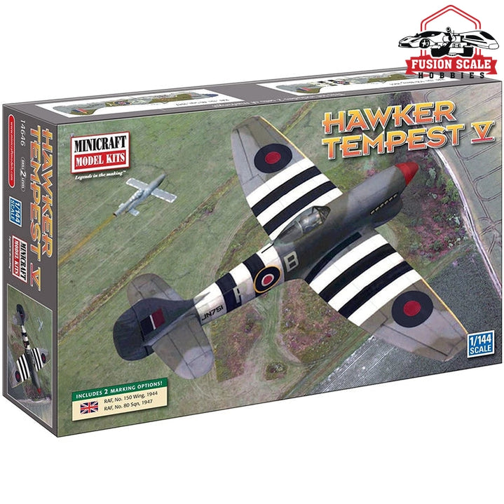 Minecraft Model Kits Hawker Tempest V RAF Aircraft