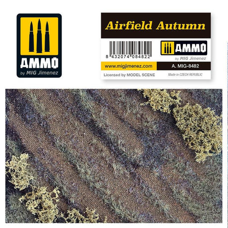 Ammo Mig Scenic Mats Airfield Autumn - Fusion Scale Hobbies