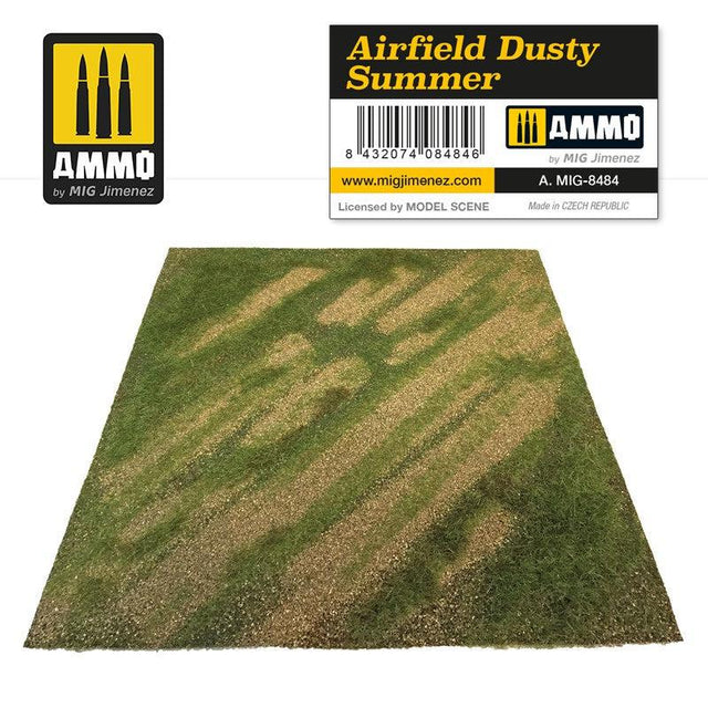 Ammo Mig Scenic Mats Airfield Dusty Summer - Fusion Scale Hobbies