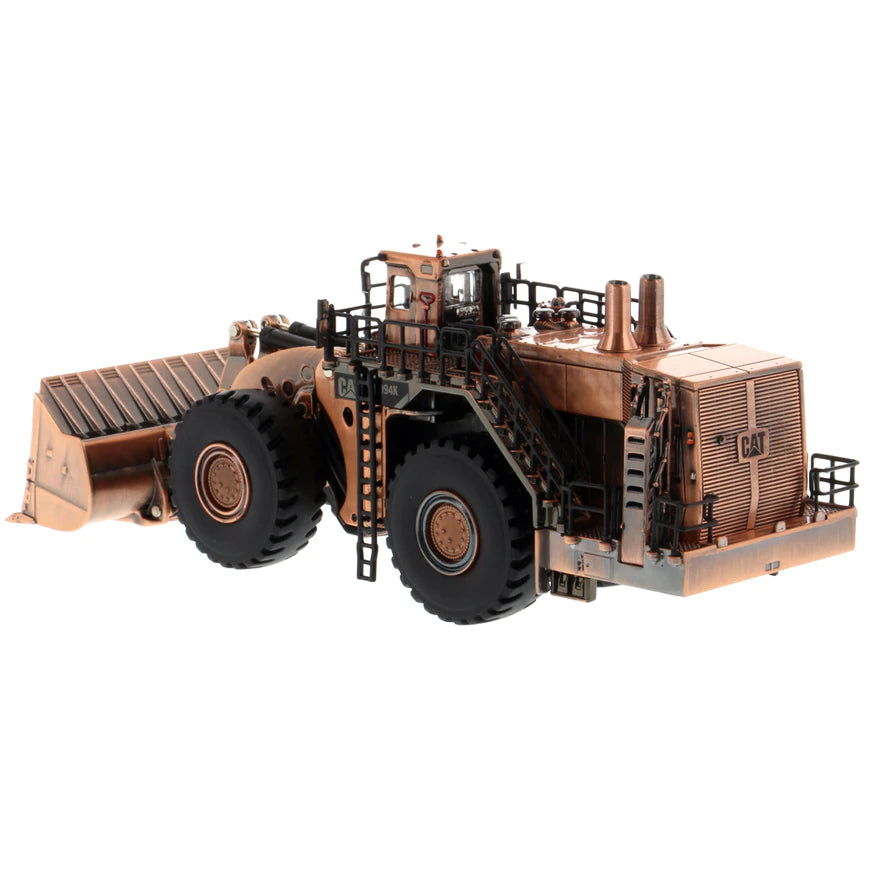 Diecast Masters 1:125 Cat 994K Wheel Loader, Copper Finish - Fusion Scale Hobbies