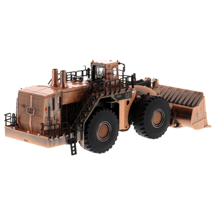 Diecast Masters 1:125 Cat 994K Wheel Loader, Copper Finish - Fusion Scale Hobbies