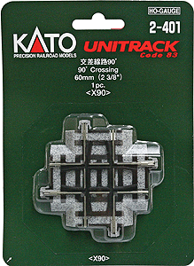 Kato HO 90* Crossing