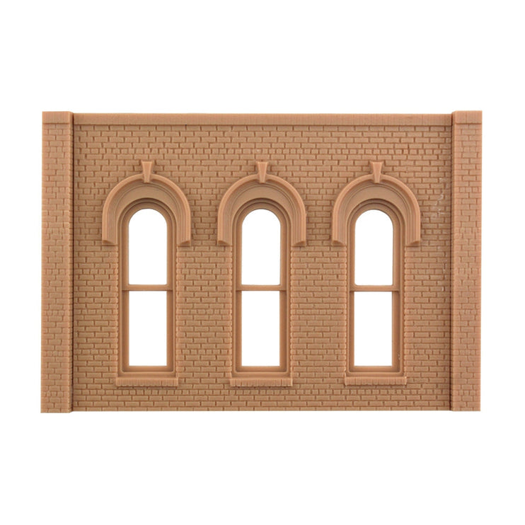 Woodland Scenics O Scale Arched Window Wall DPM Kit