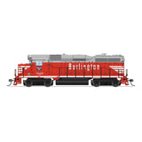 Broadway Limited HO Scale EMD GP30 BN 2250 CBQ Chinese Red w/ BN patch Paragon4 Sound/DC/DCC HO
