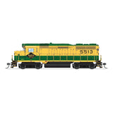 Broadway Limited HO Scale EMD GP30 RDG 5513 Green & Yellow Paragon4 Sound/DC/DCC HO