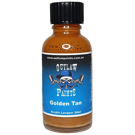 Outlaw Paints Golden Tan