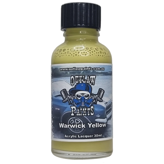 Outlaw Paints Warwick Yellow