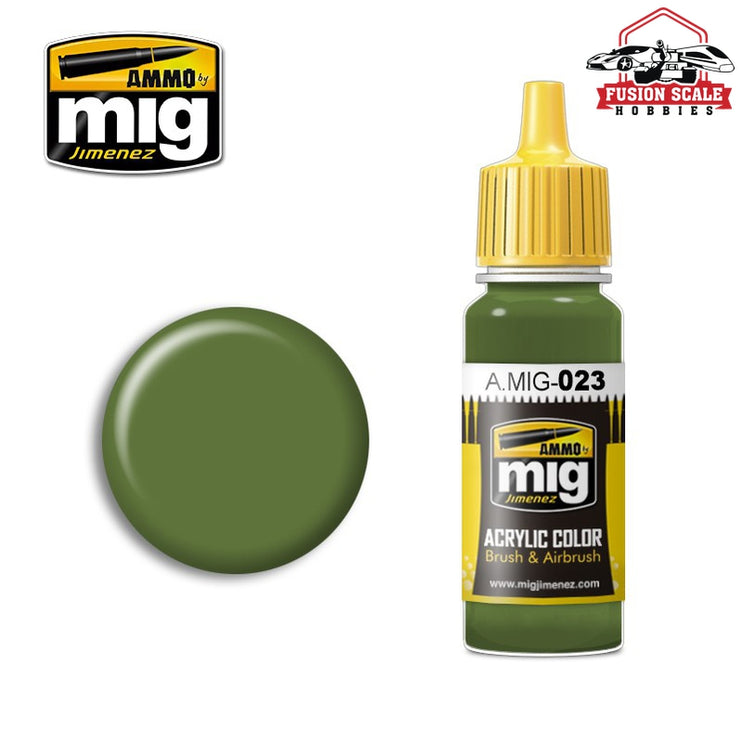 Ammo Mig Jimenez Protective Green - Fusion Scale Hobbies