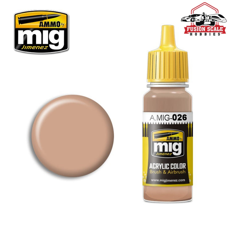 Ammo Mig Jimenez Sand Brown - Fusion Scale Hobbies