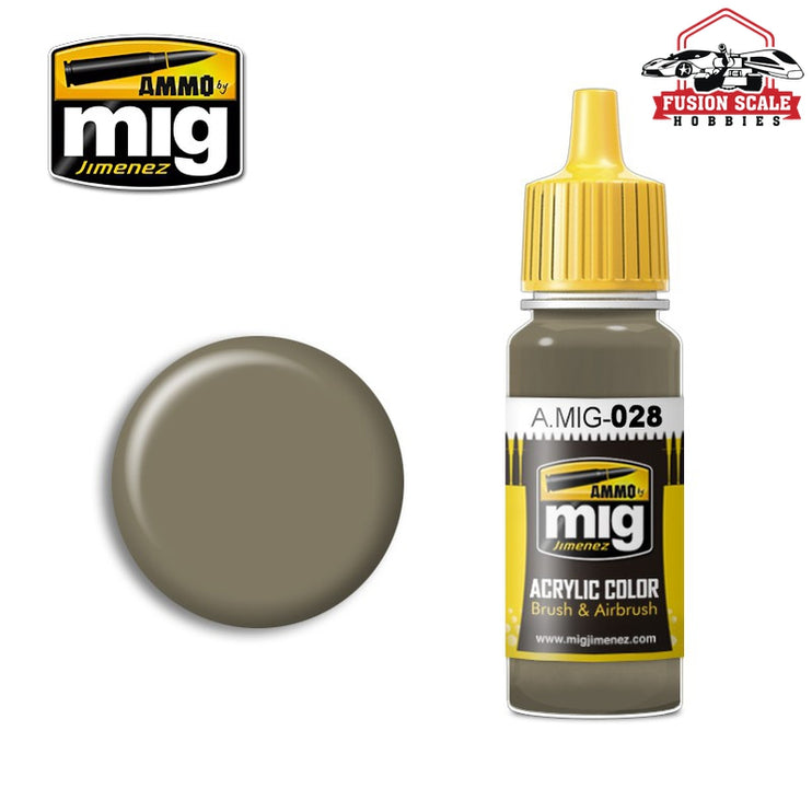 Ammo Mig Jimenez Ral7050 F7 German Grey Beige - Fusion Scale Hobbies