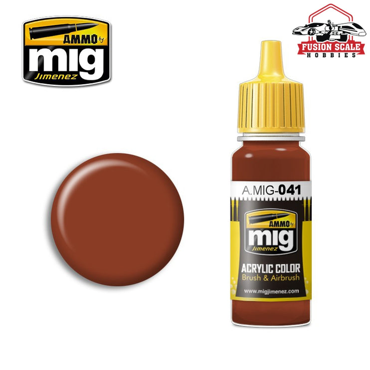 Ammo Mig Jimenez Dark Rust - Fusion Scale Hobbies