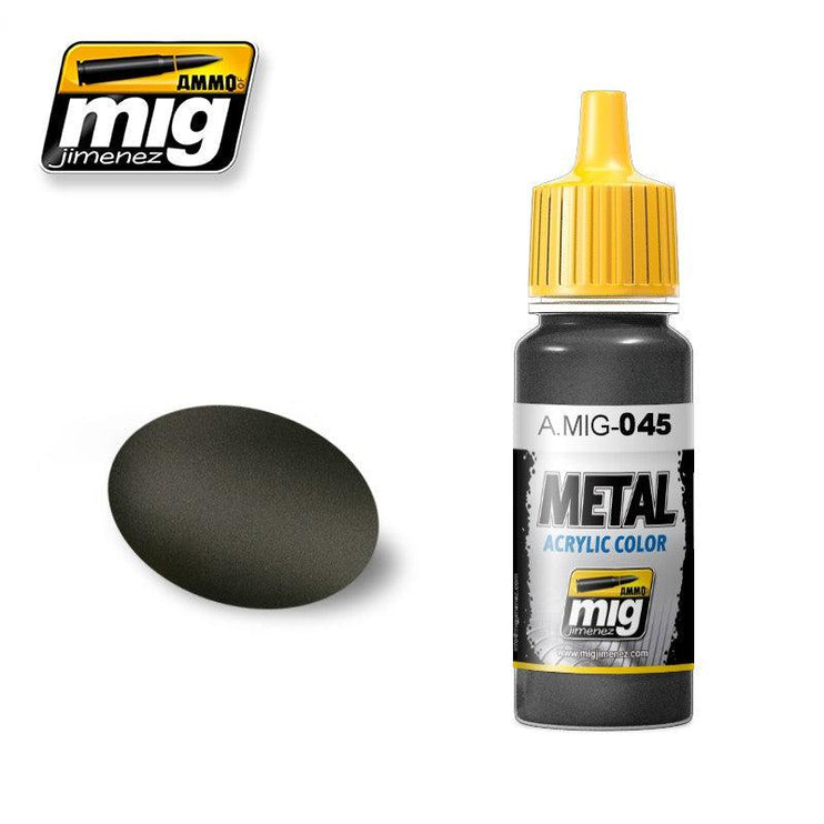 Ammo Mig Acrylic Gun Metal - Fusion Scale Hobbies