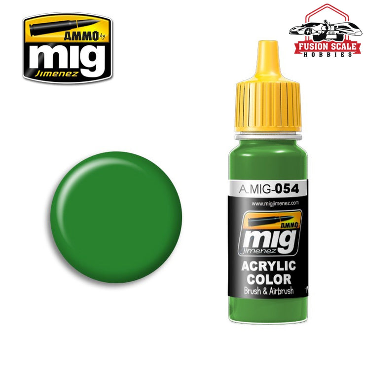 Ammo Mig Jimenez Signal Green - Fusion Scale Hobbies