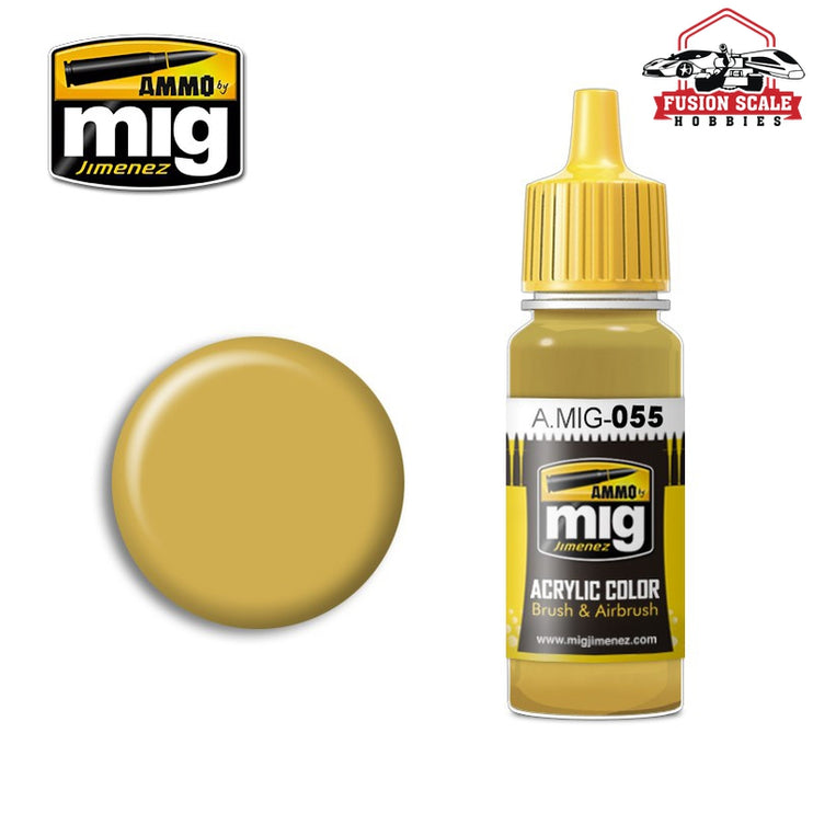 Ammo Mig Jimenez Oil Ochre - Fusion Scale Hobbies