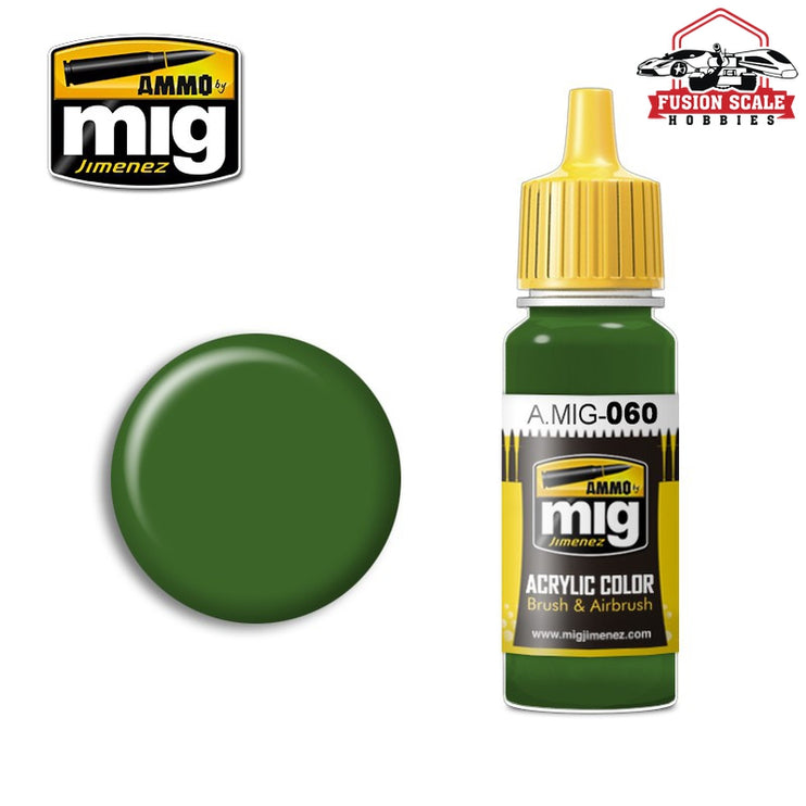 Ammo Mig Jimenez Pale Green - Fusion Scale Hobbies