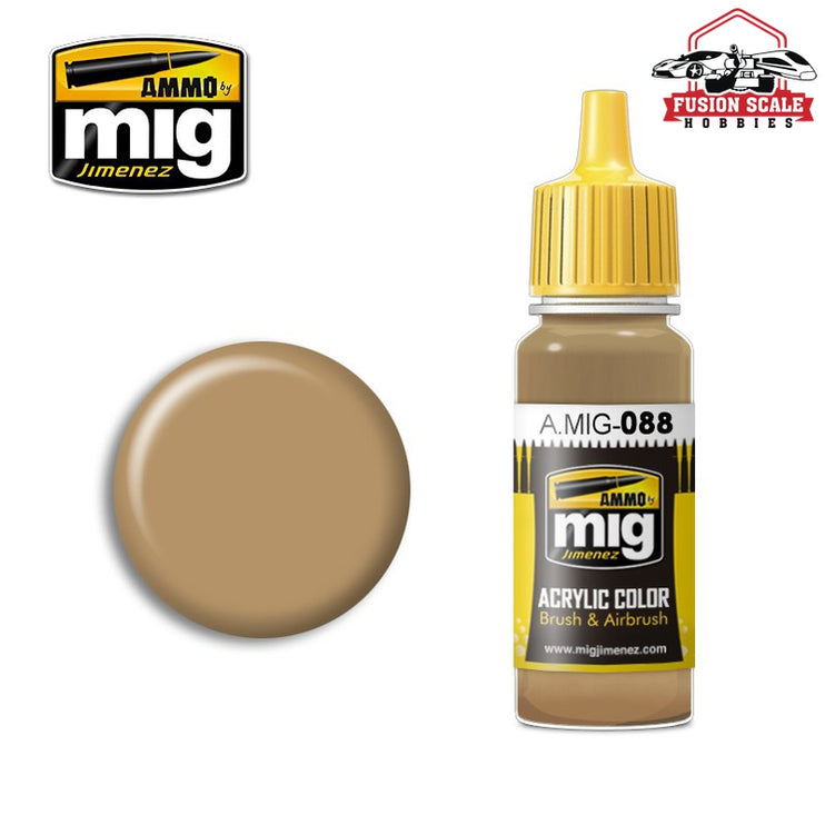 Ammo Mig Jimenez Khaki Brown - Fusion Scale Hobbies