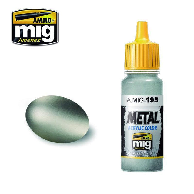 Ammo Mig Acrylic Silver - Fusion Scale Hobbies